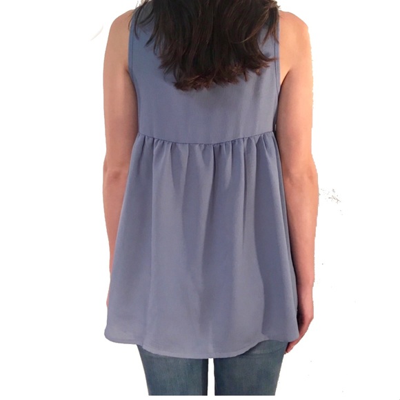 🆕 MiaoMiao - Babydoll Embroidery Stitched Top - Picture 4 of 7